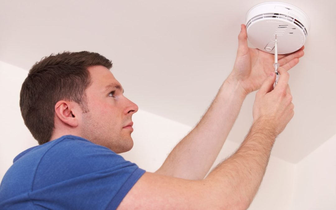 Smoke detector placement is just as important as checking the batteries.